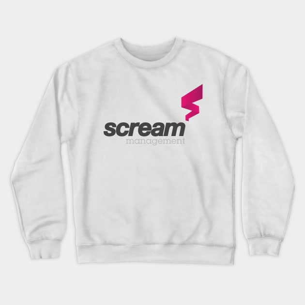 Scream Management Logo Crewneck Sweatshirt by Scream Management